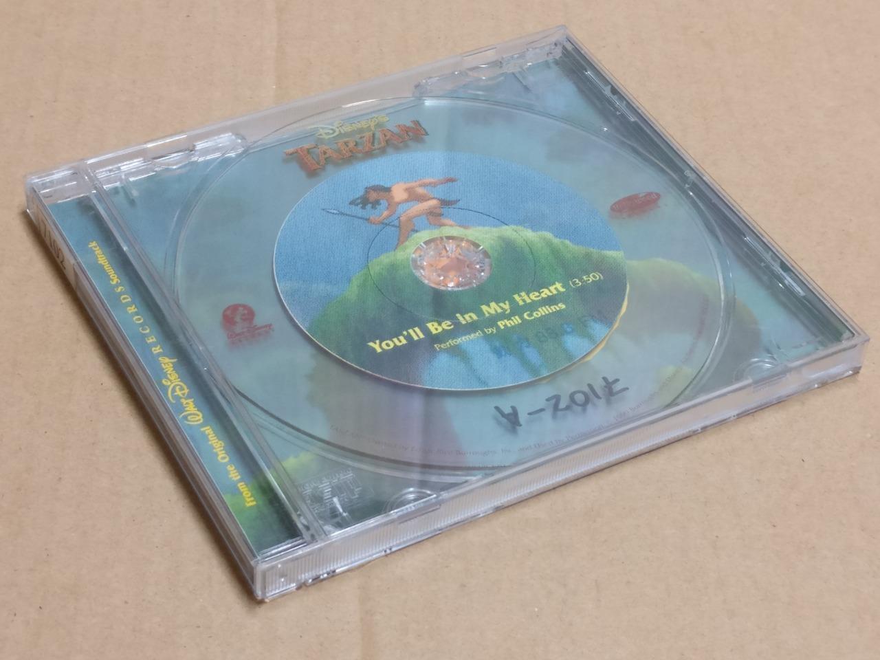 Disney's Tarzan OST Phil Collins You'll Be In My Heart '99 Rare Promo CD FCB1964