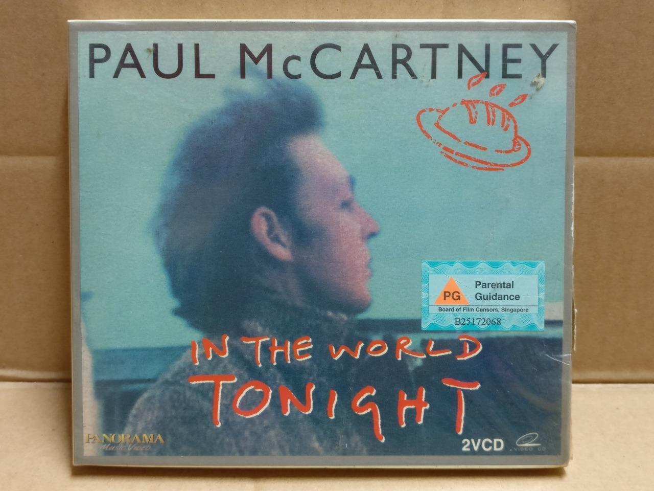 Sealed Paul McCartney In The World Tonight Singapore Video CD 2x VCD FCB2087