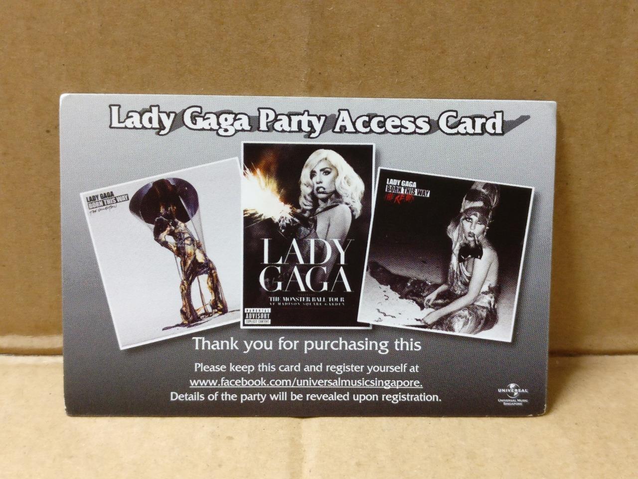 New & Unsealed Lady Gaga Born This Way The Remix 2011 Singapore 2x CD FCB2020