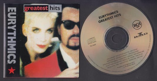 Mega Rare Eurythmics Greatest Hits 1991 BMG Malaysia CD FCS6944