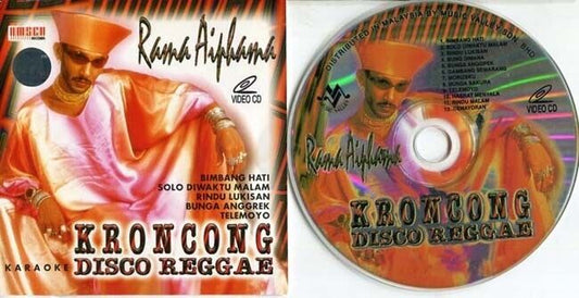 Mega Rare Rama Aiphama Malay Kroncong Disco Reggae Karaoke Malaysia VCD FCS1457