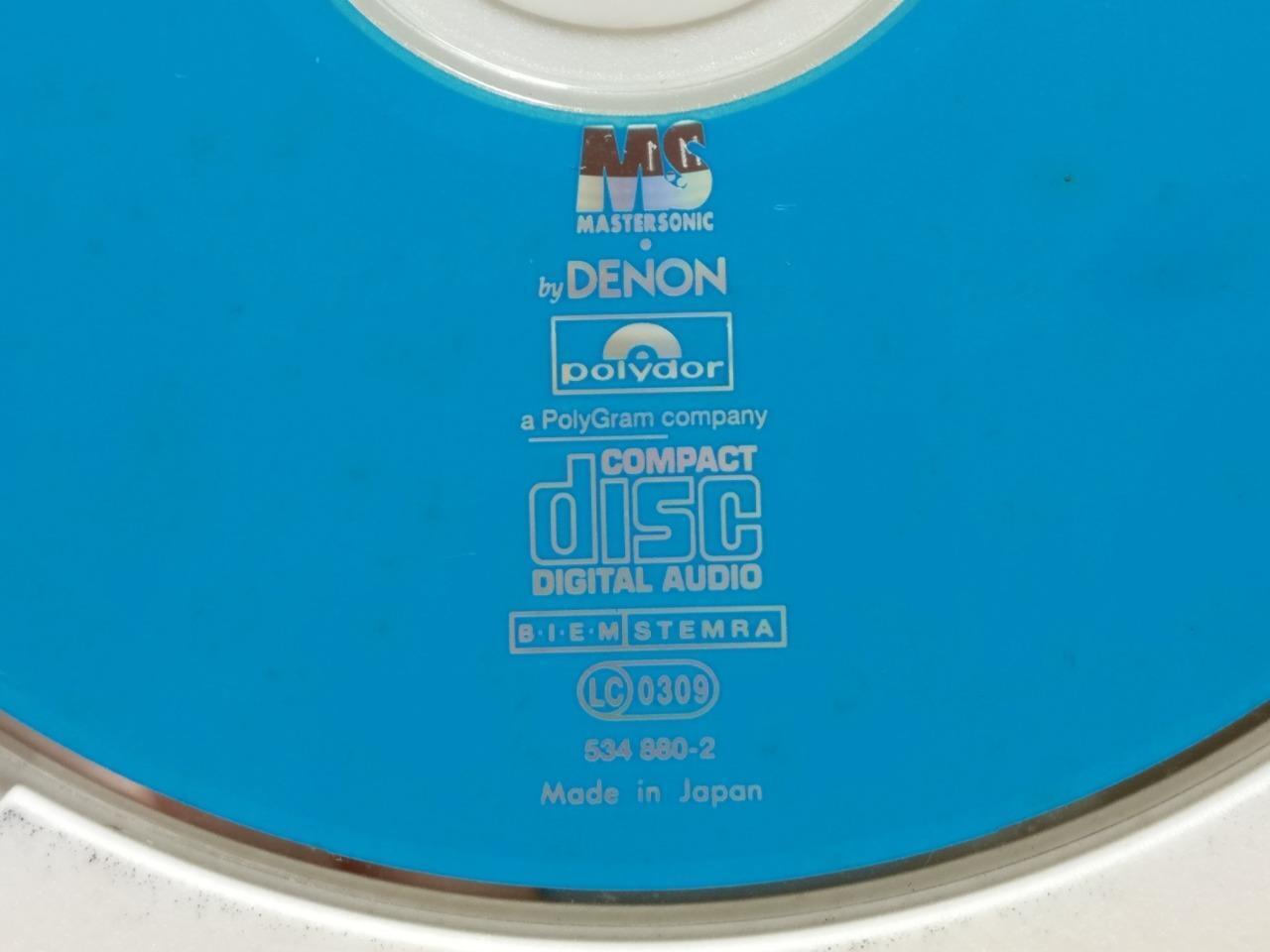 Hong Kong Sam Hui 许冠杰 半斤八两 天才与白痴 Denon 1997 Rare Japan CD FCB1866