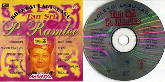 Malaysia Malay Tan Sri P. Ramlee Vol.2 MTV Karaoke Serasi Muzik VCD FCS1456