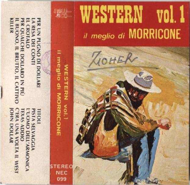 Western Cow Boy Il Meglio Di Morricone Duck Records Rare Italy Cassette CS771