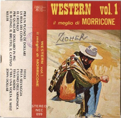 Western Cow Boy Il Meglio Di Morricone Duck Records Rare Italy Cassette CS771