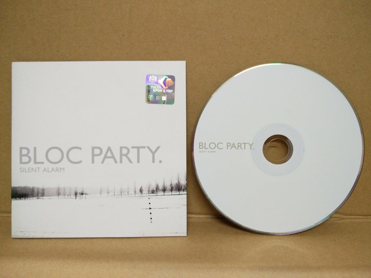 Bloc Party Silent Alarm 2005 Rare Malaysia CD FCS8732