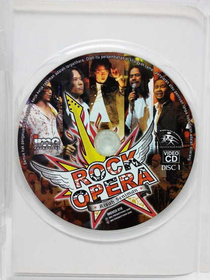 Malay Rock Band Concert Aisah Seniman At Esplanade Singapore 2x VCD FCB1065