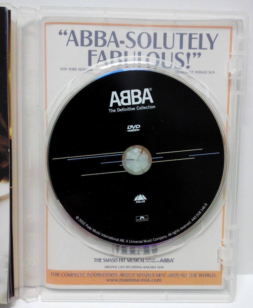 ABBA The Definitive Collection 2002 Universal Music USA DVD FCB1092