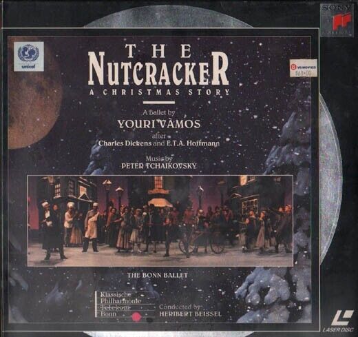 New & Sealed The Nutcracker Peter Tchaifovsky Christmas Ballet Laserdisc LD328