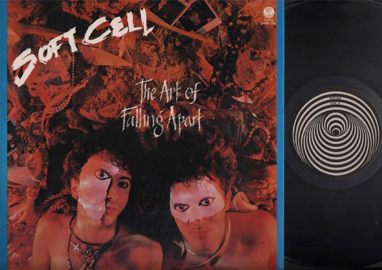 Mega Rare Soft Cell The Art of Falling Apart Vertigo Label Singapore LP ELP2130