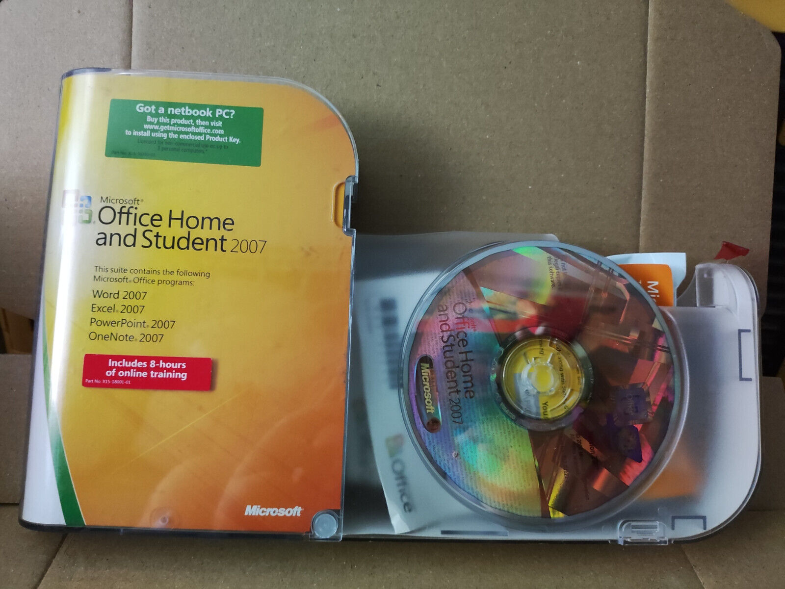 Microsoft Office Home and Student 2007 With License Key (SW009)