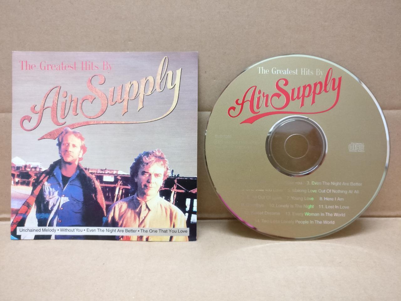 Air Supply On Cover Only 1995 Mega Rare Singapore CD FCS8866