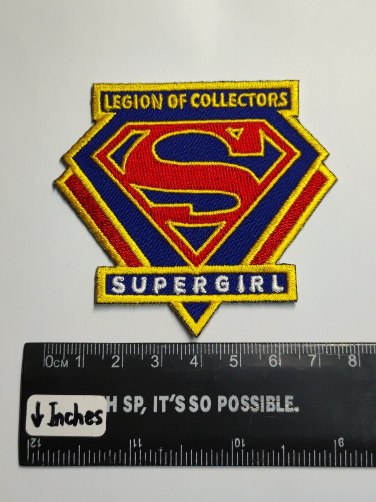 FUNKO DC COMICS SUPERGIRL LEGION OF COLLECTOR IRON ON SEWING CLOTH PATCH JF034