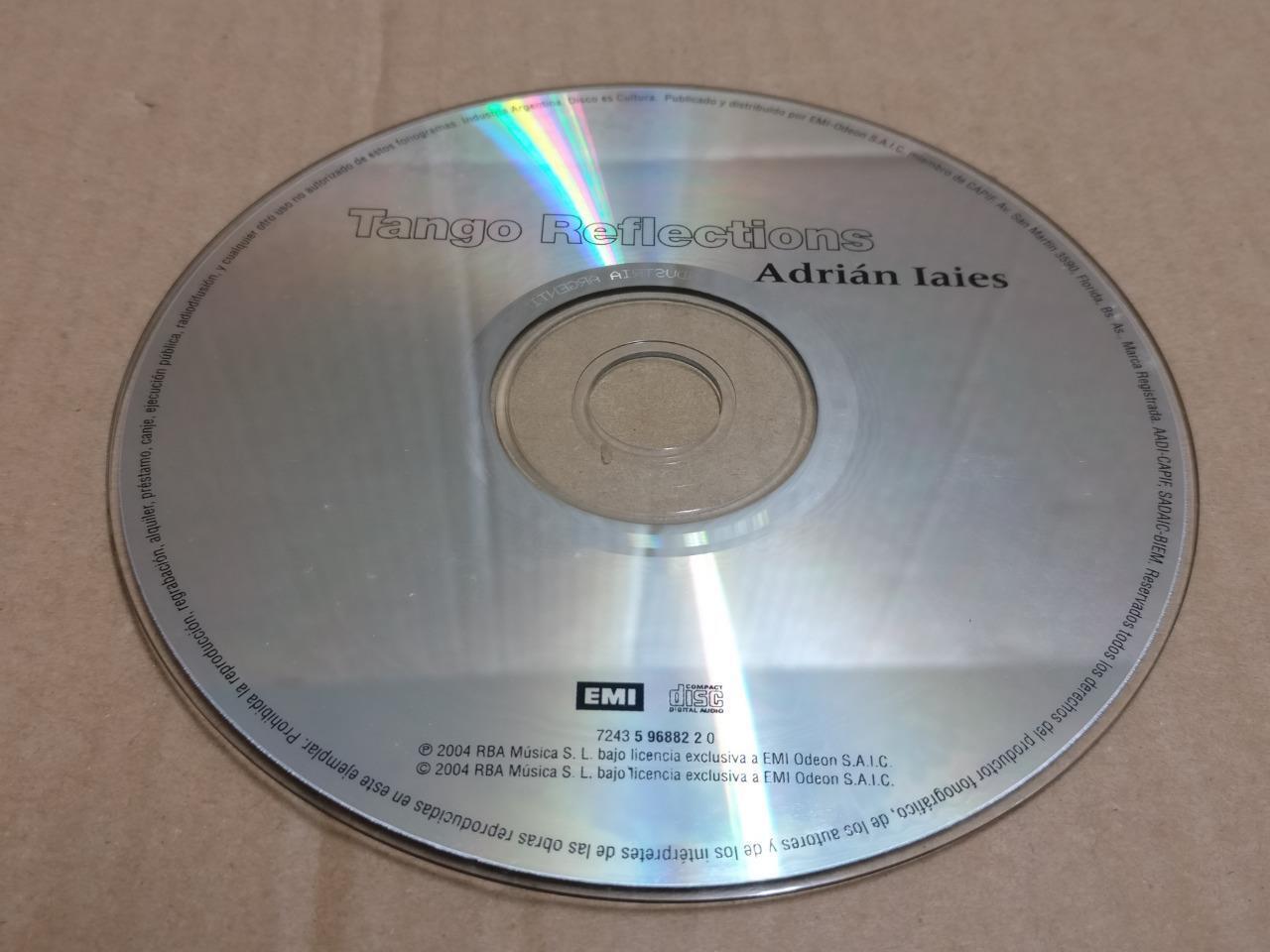 AMM Adrian Iaies Piano Tango Reflections 2004 English CD FCS10090 (No Case)