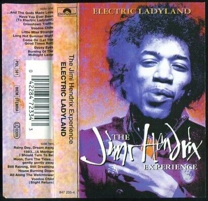 Rare Jimi Hendrix 1993 Sexy Cheesecake Mega Rare Malaysia Cassette CS040