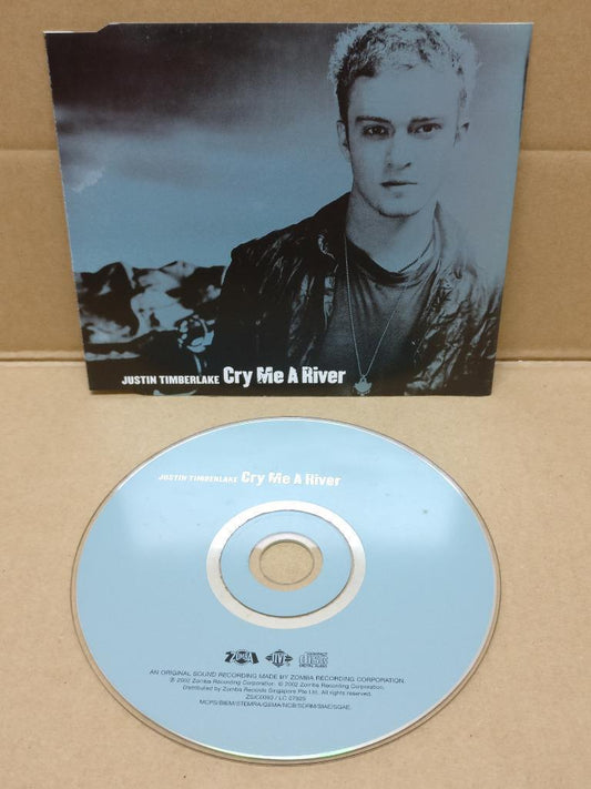 Justin Timberlake Cry Me A River 2002 Mega Rare Singapore Singer CD FCS8896