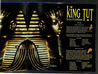 Mega Rare Egypt Movie King Tut The Face Of Tutankhamun G/F 2x Laserdisc LD1349