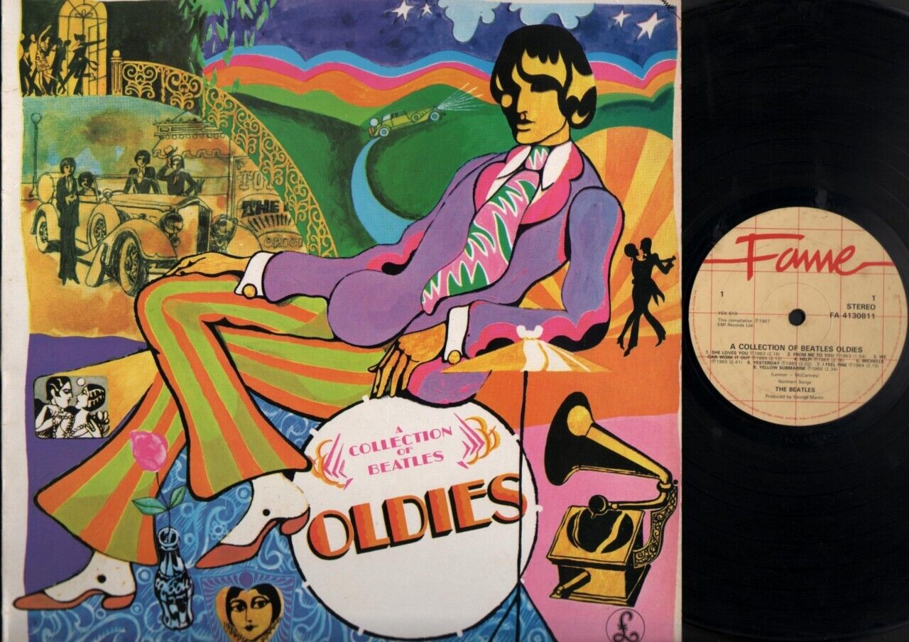 Beatles Oldies John Lennon Paul McCartney EMI UK LP 12" ELP748