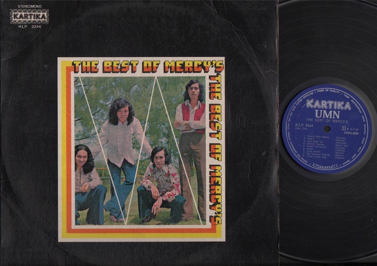 70's Mega Rare Indonesia The Mercy Malay Band Drum Beat Piano Pop 12" LP MLP276