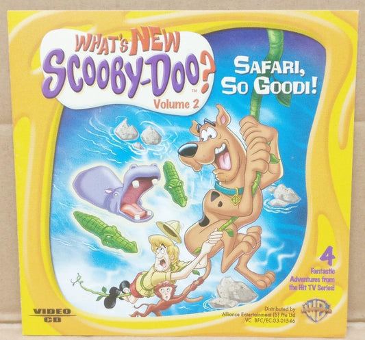 Cartoon Scooby-Doo Scooby Doo 2004 Rare Singapore 2x VCD FCS9299