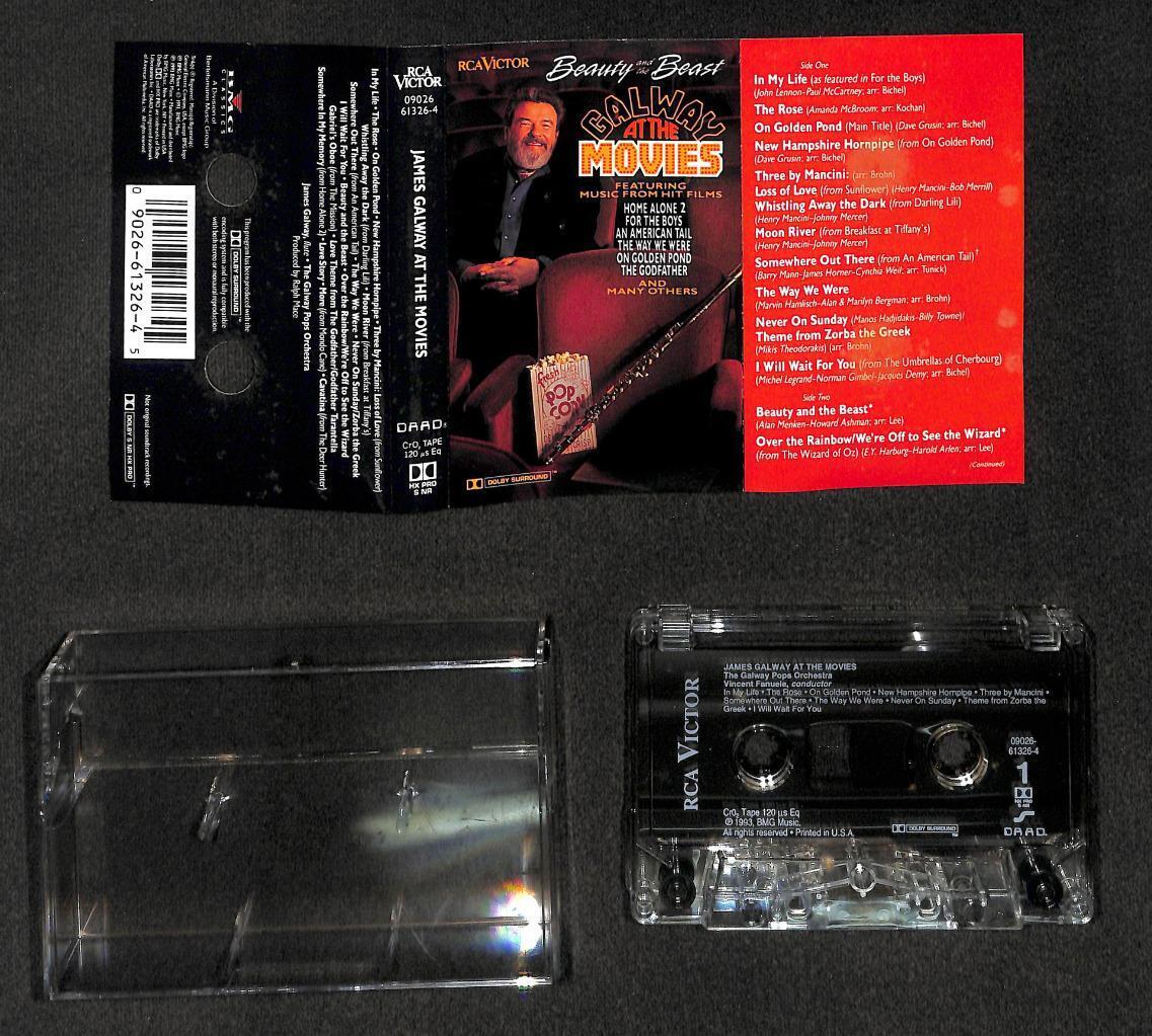 Galway At The Movies OST Beauty & The Beast The Rose 1993 USA Cassette CS1988