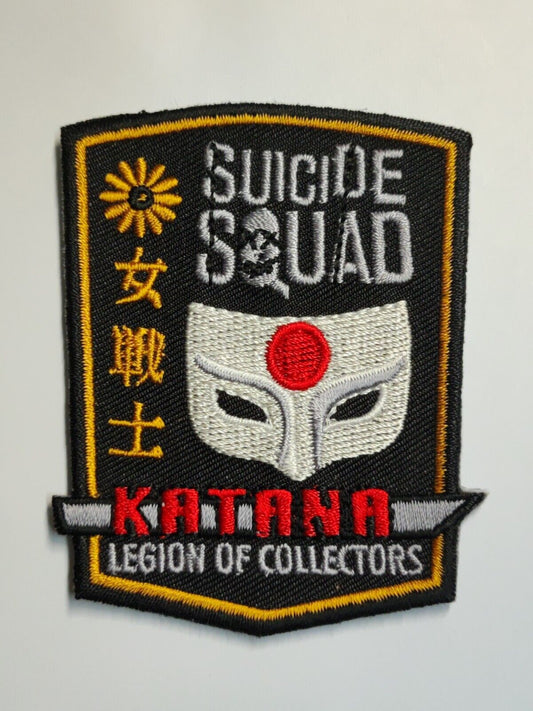 DC KATANA SUICIDE SQUAD LEGION OF COLLECTORS IRON ON SEWING CLOTH PATCH (JF043)