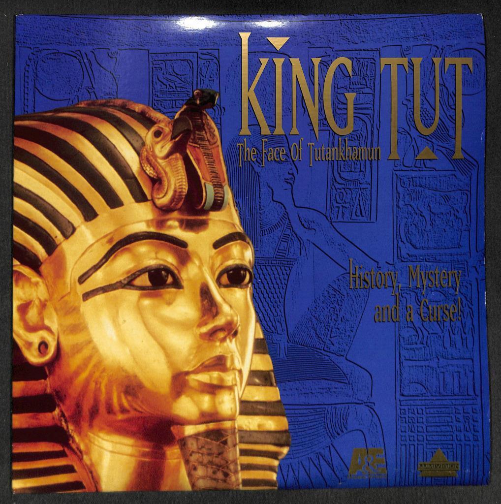 Mega Rare Egypt Movie King Tut The Face Of Tutankhamun G/F 2x Laserdisc LD1349