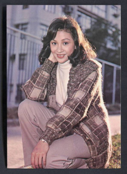 Hong Kong Chinese Actress Yu An An Pretty Woman Color Photo Post Card PC543