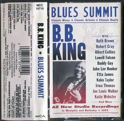 B.B. King Blues Summit 1993 Rare MCA Malaysia Cassette CS468