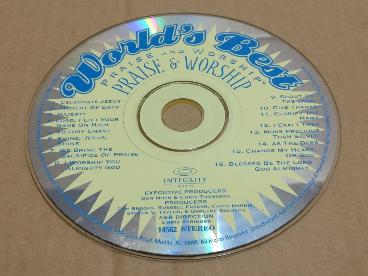 Praise & Worship Faith Jesus God Christian Songs 1999 USA English CD FCS9613