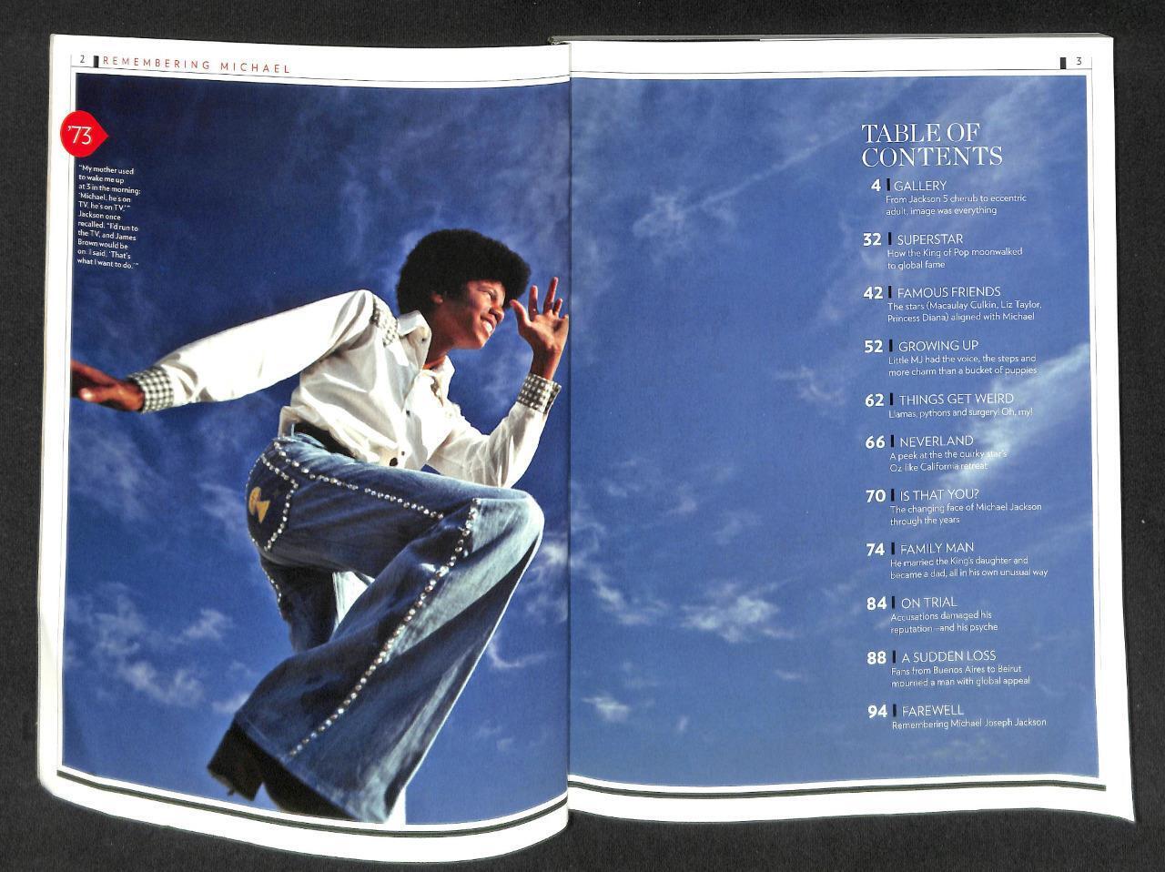 Vintage Remembering Michael Jackson MJ 1958-2009 People Magazine (MZ033)