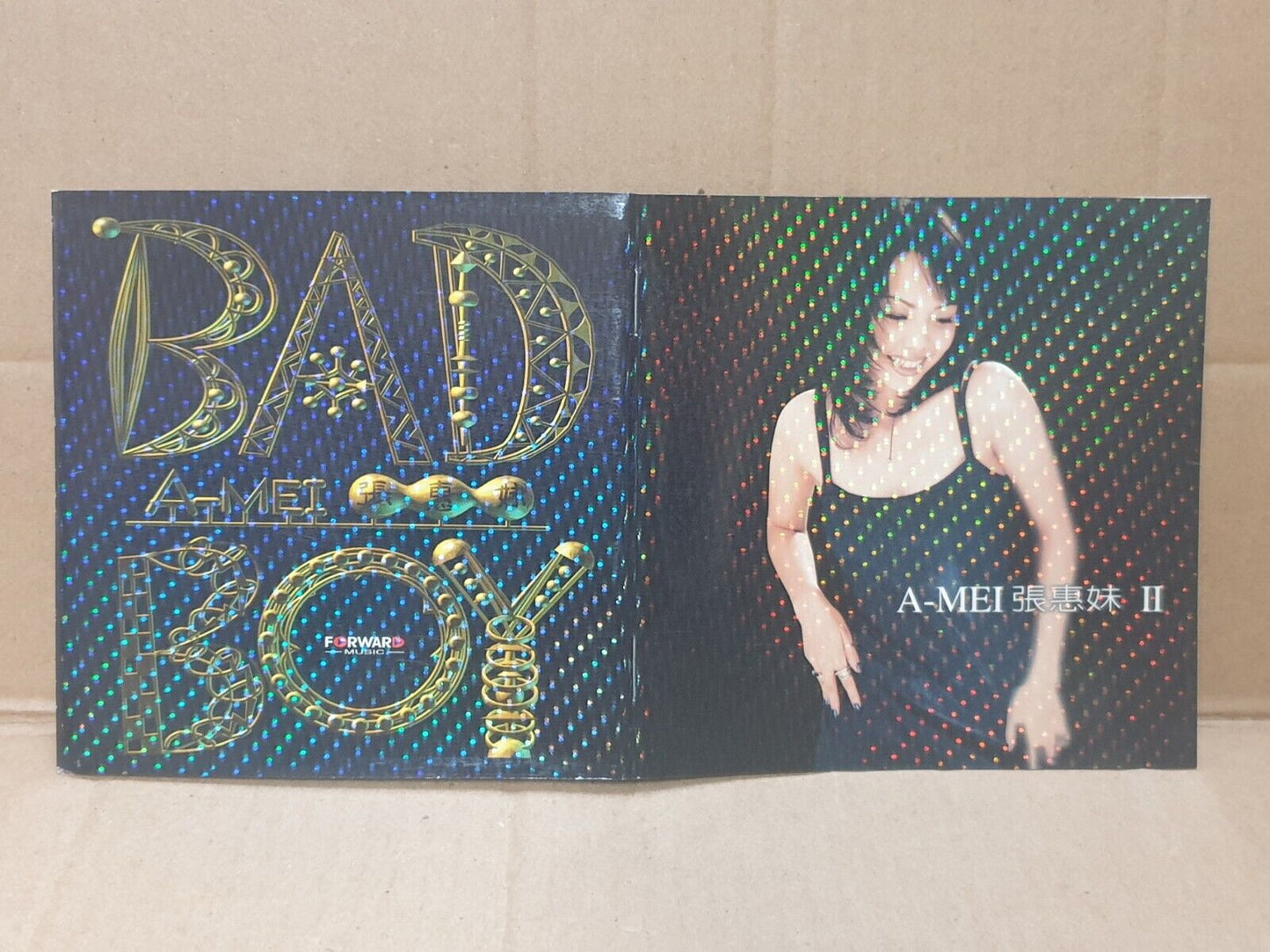 Taiwan A-Mei 张惠妹 II Bad Boy W/OBI 1997 Chinese CD (FCS10196)