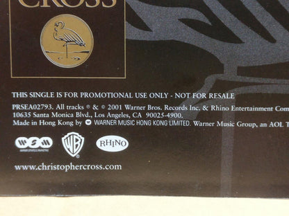 Christopher Cross Remixes 2001 Rare Hong Kong Promo Single English CD FCS9564