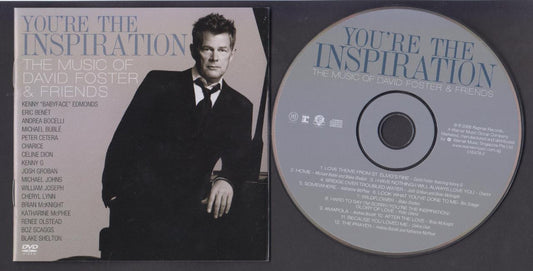 Mega Rare David Foster & Friends 2008 Singapore CD + DVD FCS6114