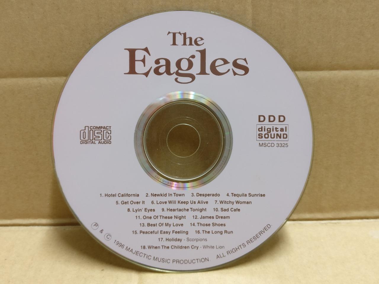 The Eagles Band On Cover Only 1996 Rare Singapore English CD FCS9933