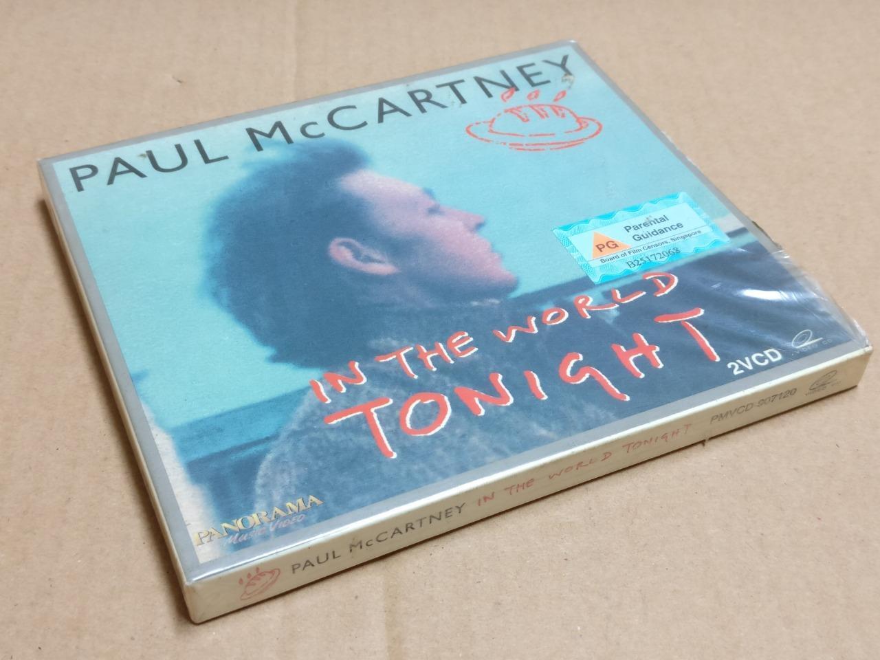 Sealed Paul McCartney In The World Tonight Singapore Video CD 2x VCD FCB2087