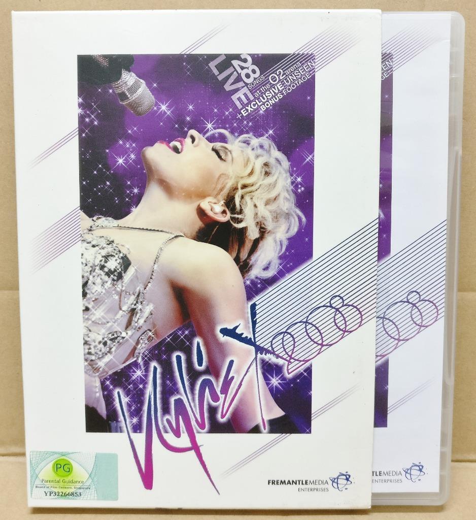 Kylie Minogue 2008 Live At the O2 Arena Mega Rare Singapore DVD FCBL102