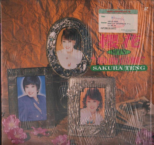 Mega Rare Singapore Sakura Teng 樱花 劲曲回顾 MTV 1995 Malaysia LD Laserdisc LD648