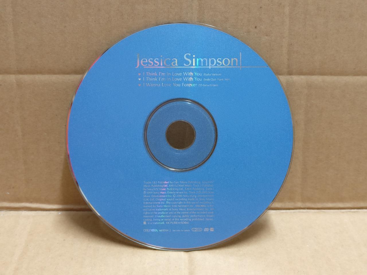 AMM Jessica Simpson I Think I'm in Love W/You 2000 English CD FCS10115 (No Case)