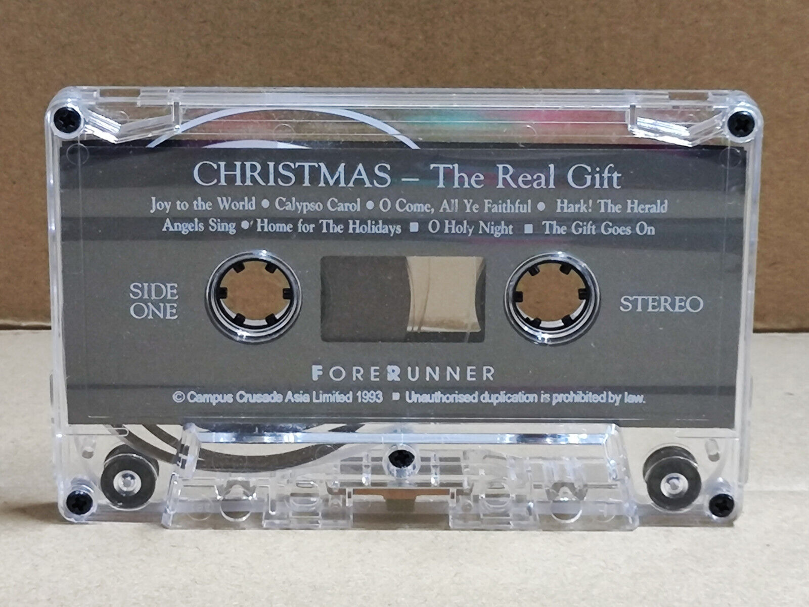 AMM68 CHRISTMAS - THE REAL GIFT FORERUNNER 1993 ENGLISH CASSETTE (CS2267)