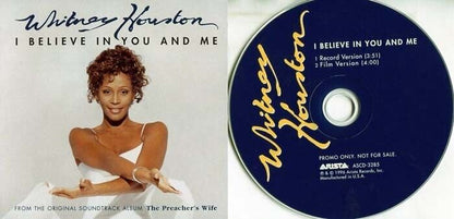 Rare Whitney Houston OST Promo Copy Arista Records 1996 CD FCS497