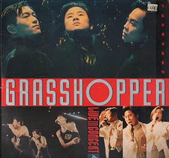 Hong Kong Grasshopper 草蜢 Live In Concert 1992 Polygram LD Laserdisc LD306