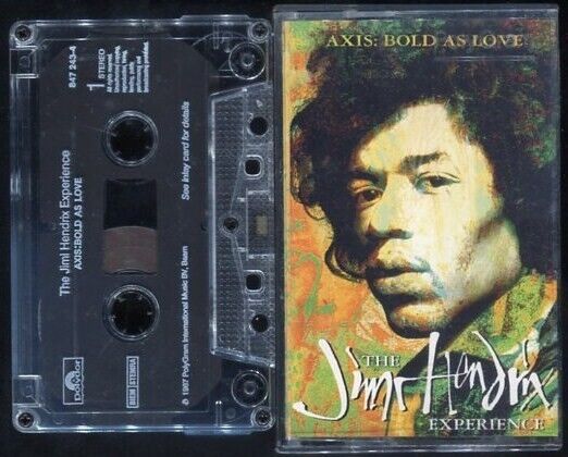 The Jimi Hendrix Experience 1967 Mega Rare Polygram Malaysia Cassette CS044