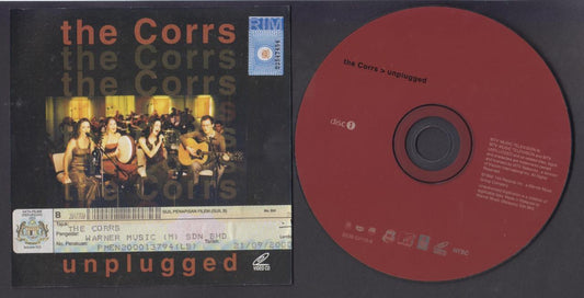 Mega Rare The Corrs Unplugged Malaysia 2x VCD FCS6116