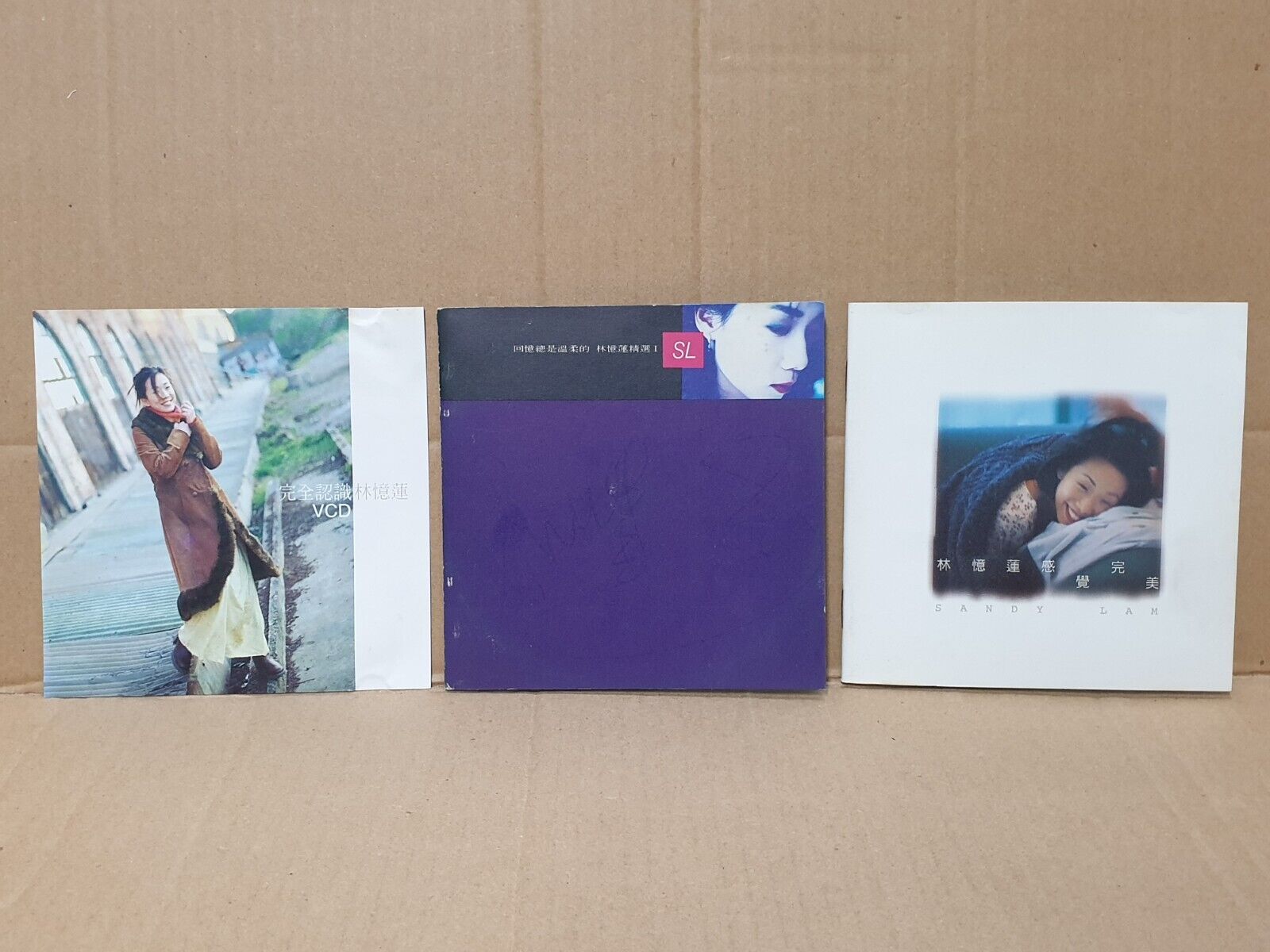 HK Sandy Lam 林忆莲 林憶蓮 Chinese 5x CD+VCD+(2xCD)+(2xVCD) Set Lot  Of 8 (FCS10339) I