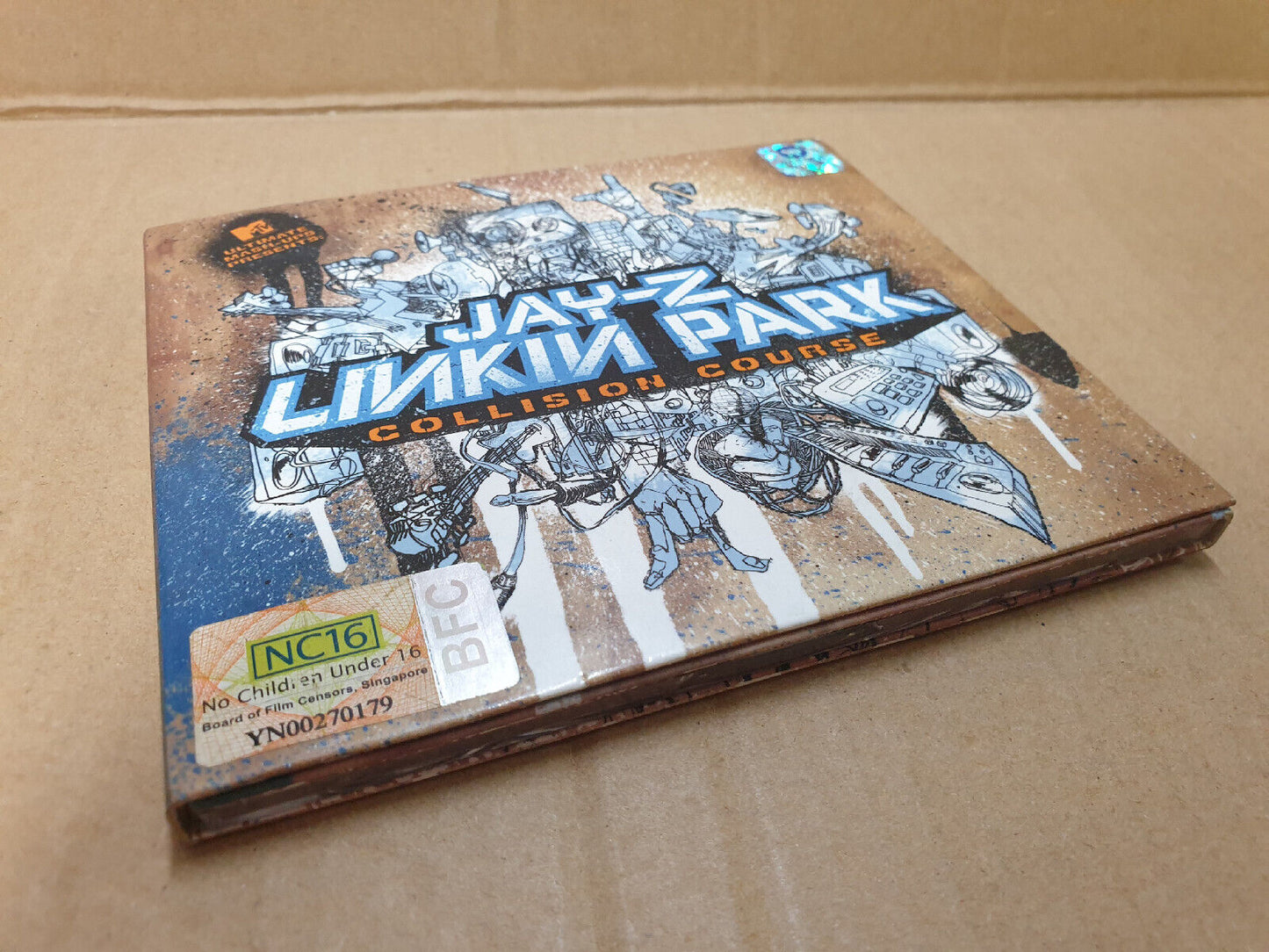 Jay-Z Linkin Park Collision Course 2004 English Singapore CD + DVD (FCB2506)
