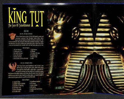 Mega Rare Egypt Movie King Tut The Face Of Tutankhamun G/F 2x Laserdisc LD1349