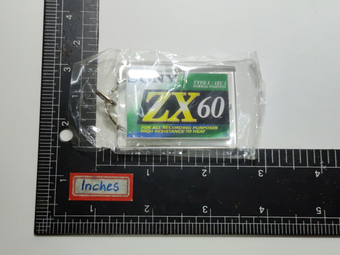 Sony Acrylic Cassette Keychain Lot  (ZZ066)