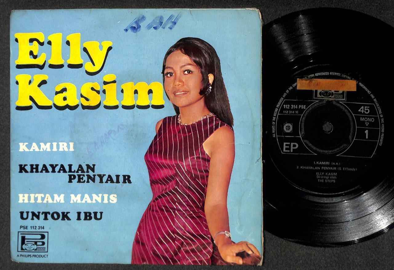 Mega Rare Malaysia Elly Kasim & The Steps Malay Local Band Kamiri 7" EP MEP528