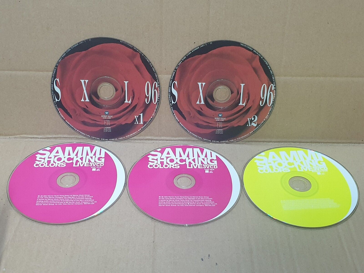 Sammi Cheng  郑秀文 鄭秀文 Chinese CD+(CD+VCD)+3xVCD, etc Set LOT Of 11 (FCS10351) L